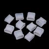 10Pcs Referee Whistle Cover Transparent White Whistle Cushioned Mouth Grip Soccer Referee Whistle Protective Accessories