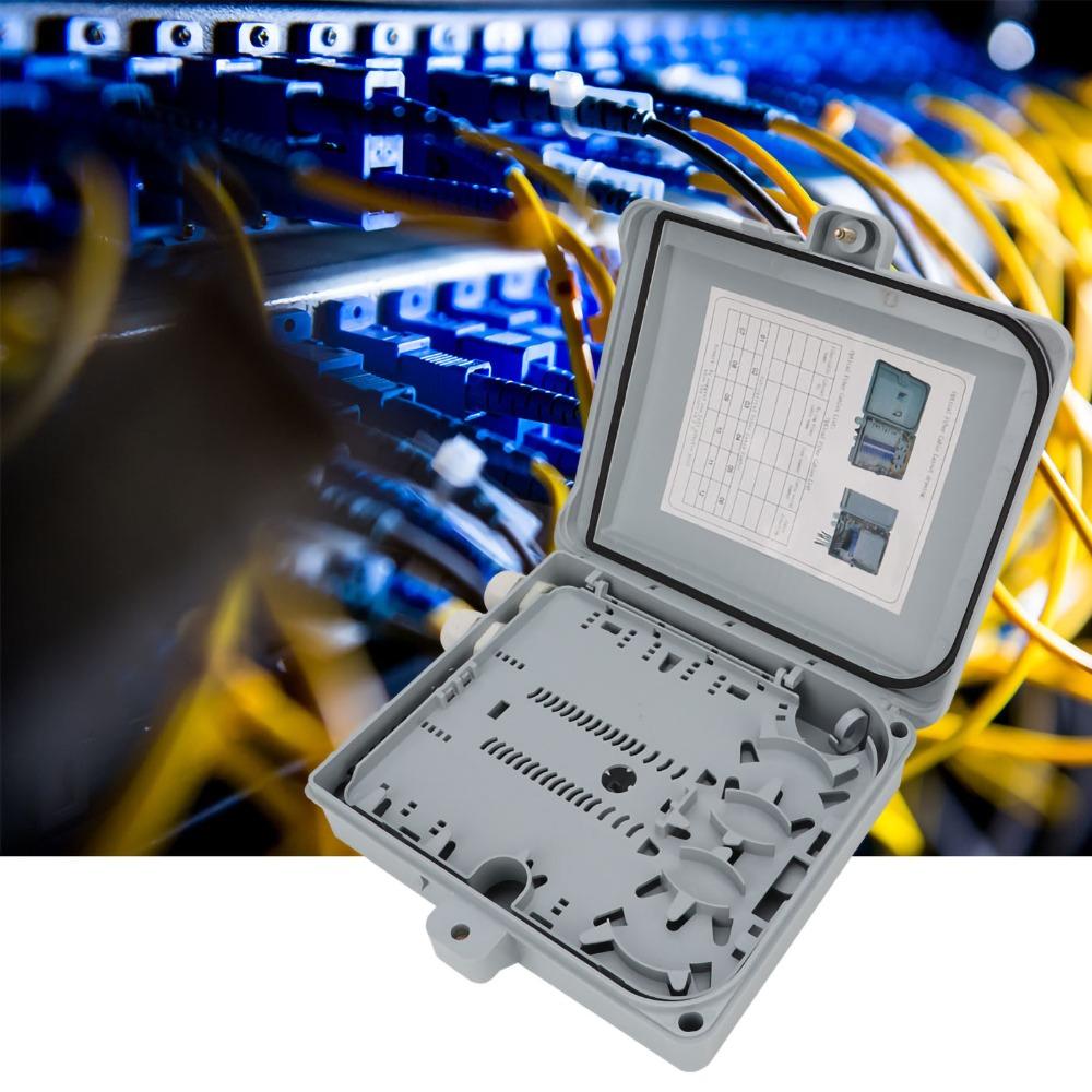12-włóknowa rozdzielnica światłowodowa Praktyczna obudowa rozdzielcza Punkty dystrybucji światłowodowej
