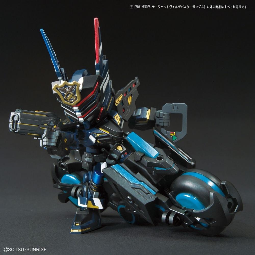 Sd Gundam Sdw Heroes Sergeant Verde Buster Gundam