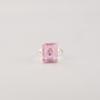 Morganite Gemstone Silver Promise Ring, 925 Sterling Silver Handmade Jewelry For Love RR-86-4