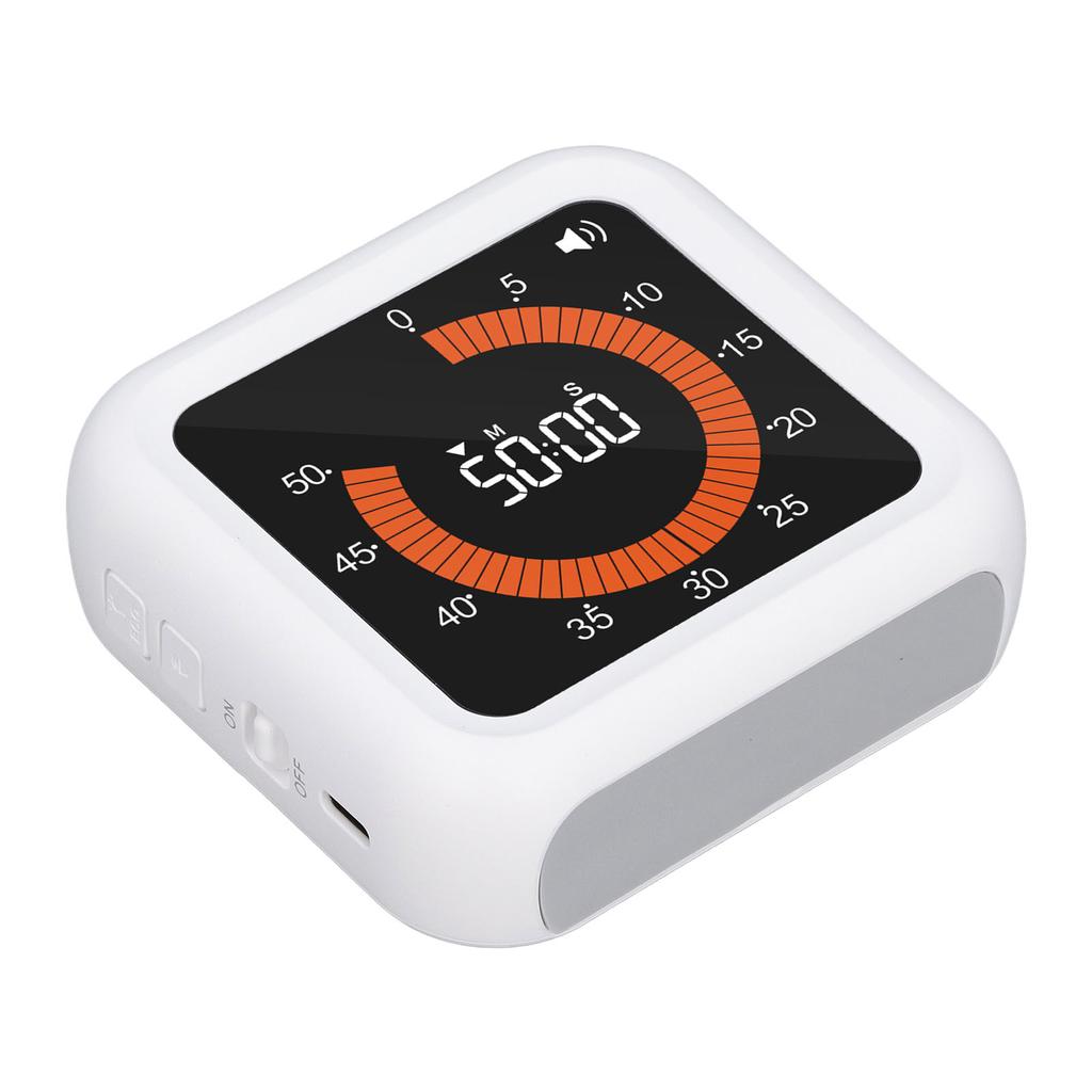 Vizuální časovač Tichý dobíjecí Magnetická zadní strana Odpočet Nahoru Digitální časovač se stojánkem pro studium pečení vaření