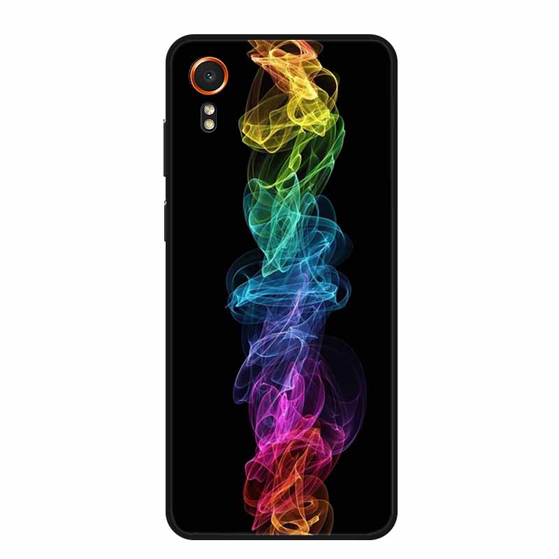 For Samsung Galaxy Xcover7 Case Black Silicone Soft Back Cover Case For Samsung Xcover 7 Phone Case Cover X Cover 7 6.6" Funda
