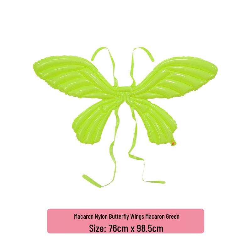Inflatable Butterfly Wings Balloon for Kids' Birthday Party Decor and Photos