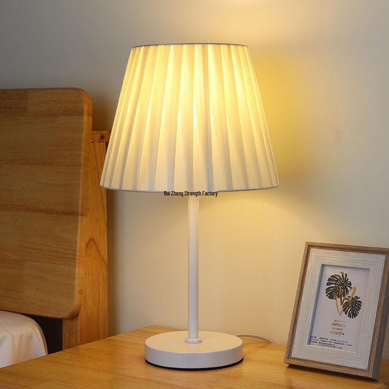 Nordic Minimalist LED Bedside Lamp for Bedroom and Study