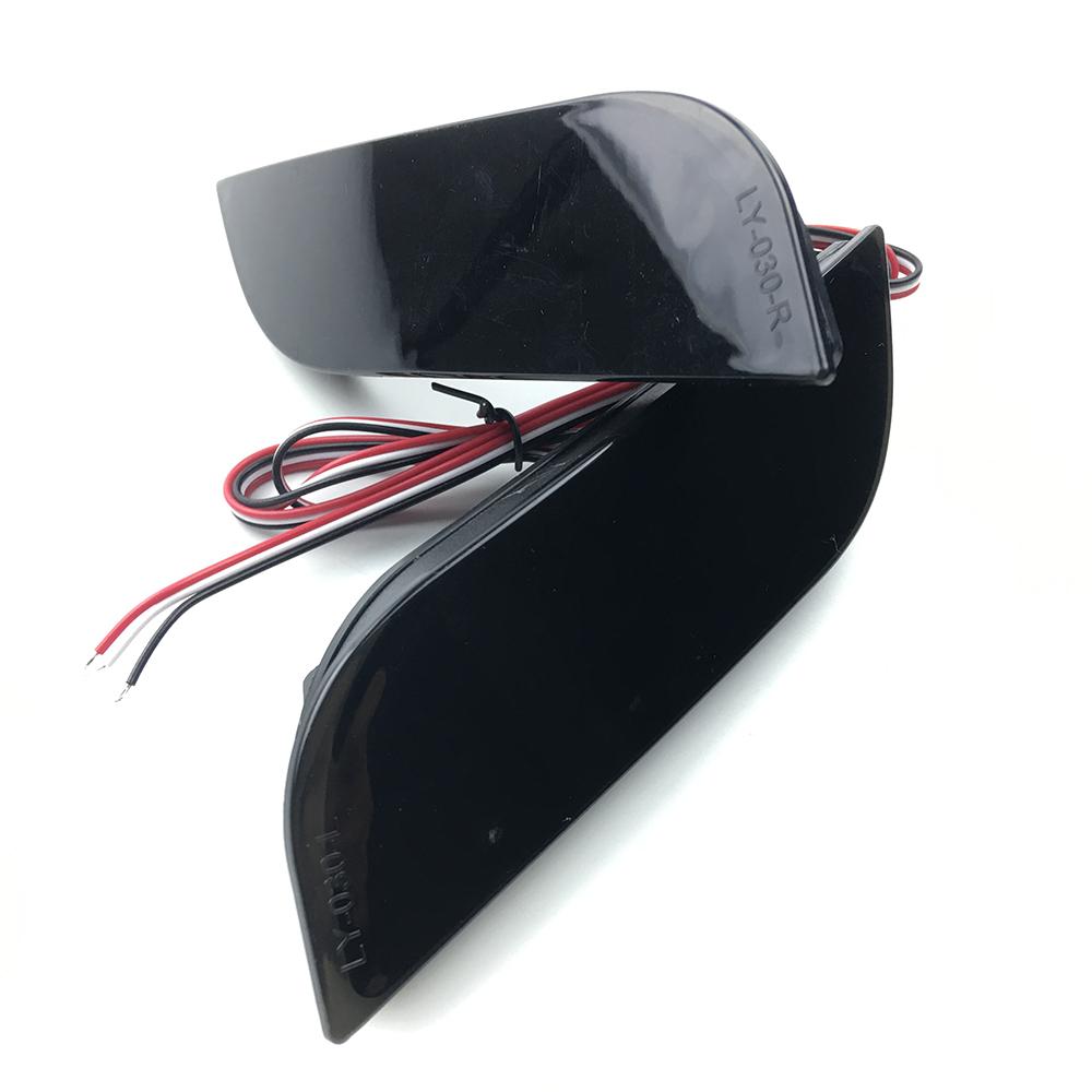 Rear Bumper Reflector Lamp LED Brake Tail Backup Light For Subaru Levorg Legacy XV Crosstrek Impreza Exiga