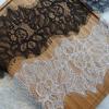Handmade Handmade Lace Bearded Edge Lace Ribbons Trim Eyelash Lace Fabric  Wedding Dress