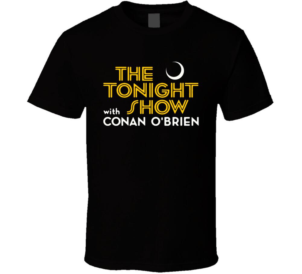 Tonight Show With Conan Obrien Tv T Shirt Mens Womens Tees Top 2XL