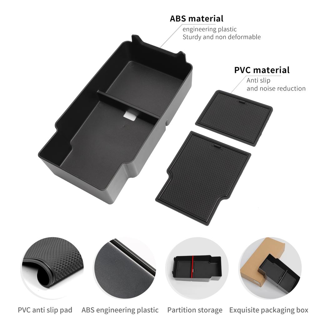 Für Buick Envision 2025-2025 Auto Armlehnen Aufbewahrungsbox Organizer Case Auto Innenzubehör Mittelkonsolen Ablagefach