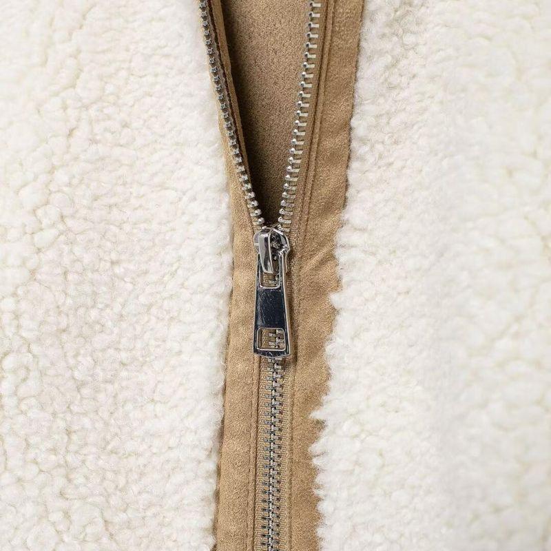 Kaslead New Arrival Women's Clothing Fashion Style Fashion Minimalist Fleece Double-Sided Jacket Outwear 6318267