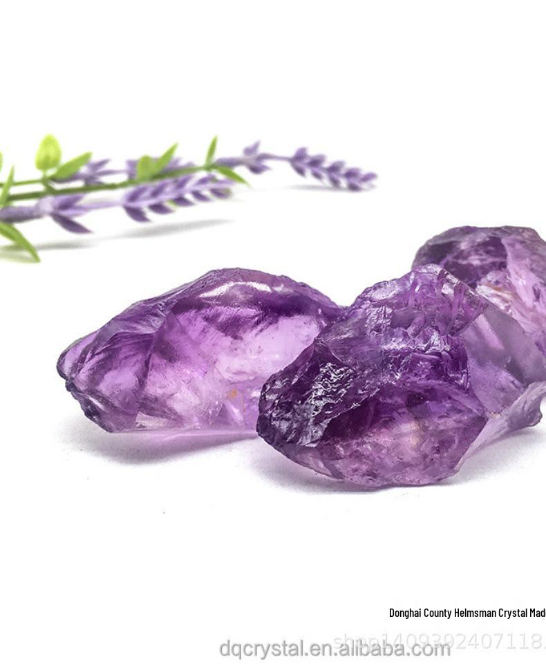 Raw Natural Amethyst Crystal: Aromatherapy, Diffuser, and Ornament Specimen