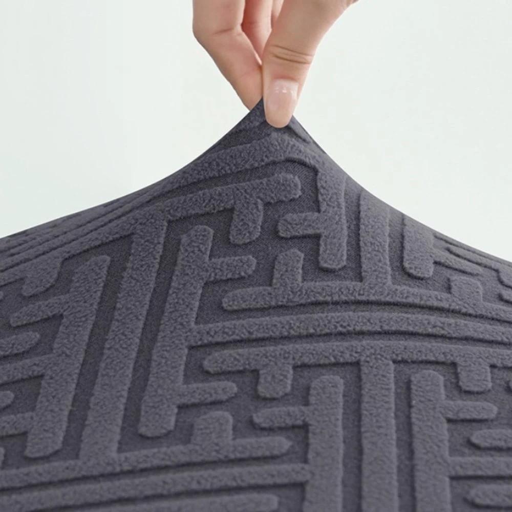 High Back Dining Chair Cover Elastic Spandex Jacquard Chair Cover Stretch Chair Cover  Dining Room