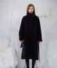 Rosefranz Half-Neck Overfit Long Coat [Black]
