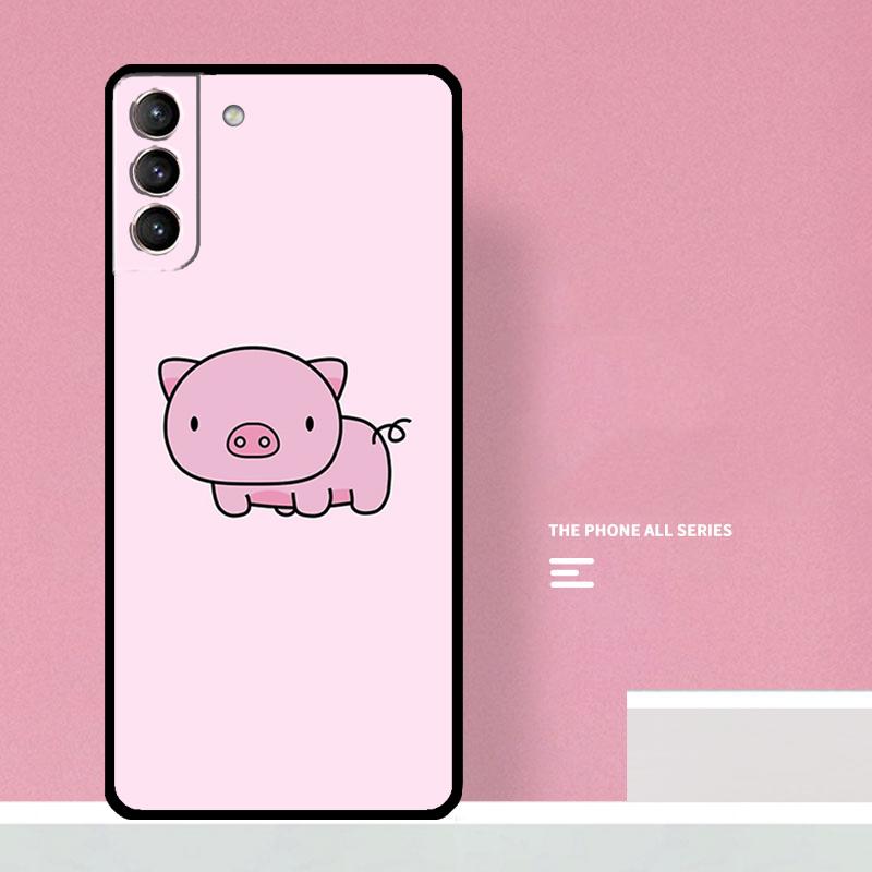 Cute Pink Pig Phone Case For Samsung Galaxy S25 S26 Ultra S20 S21 S22 S23 S24 S10 Plus S25 FE Cover Coque