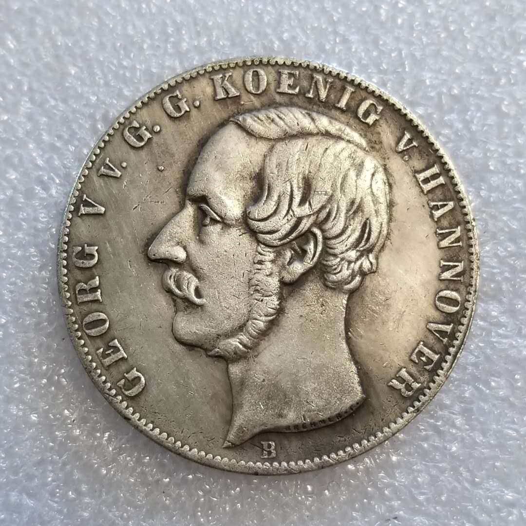 

Немецкие памятные коллекционные сувениры 1855 года, серебряные монеты разноцветный