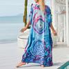 Damen Lose Strand Cover Up Robe Urlaub Sonne Shirt Cover Up