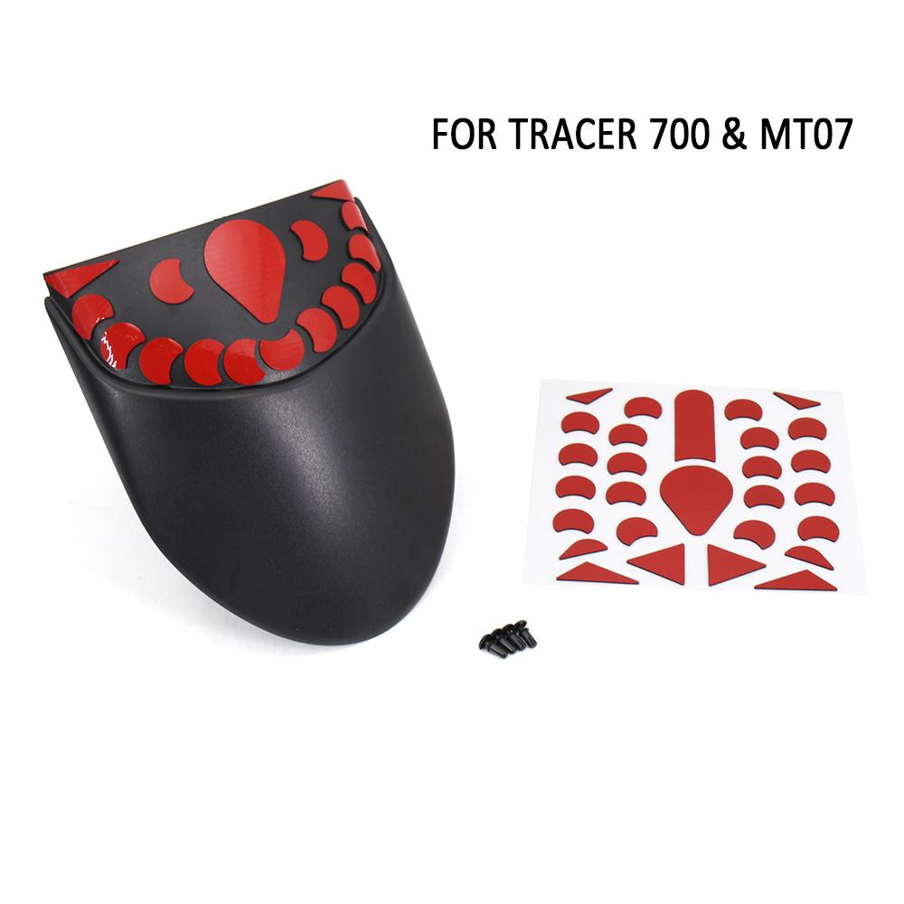 

Новое переднее и заднее крыло мотоцикла для Yamaha, для MT07 MT 07 2018, для Tracer 700 чёрный