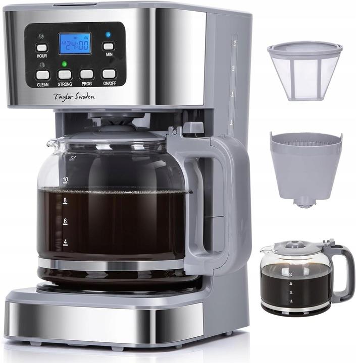 Super Merchant Filterkaffeemaschine 950W 1, 5L Warmhaltefunktion Taylor Swoden