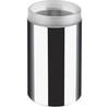 Hewi System Toothbrush Holder, Chrome, Frosted Glass