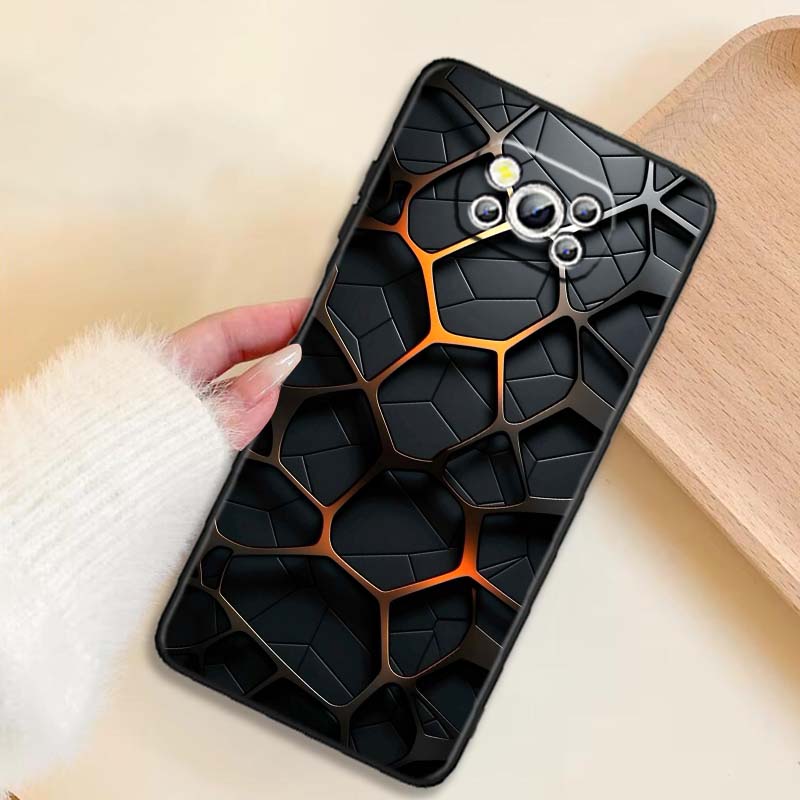 

Technology Art Illustration Phone Case For Xiaomi Mi Poco F3 F4 F5 F6 X3 X4 X5 X6 X7 M3 M4 M5 M6 M7 GT Pro 5G Black Poco X5