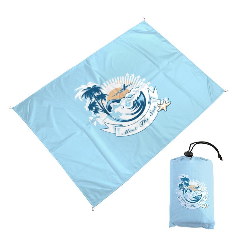 

Picnic mat Lightweight waterproof floor mat Mini folding beach mat Outdoor camping moisture-proof mat 100*140cm