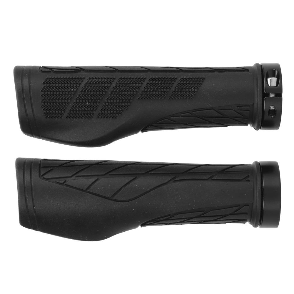 1Pair Ergonomic E‑bike Handle Grips Anti-Slip Bicycle Grips Bike Handlebar Grips  Fitness Cycling
