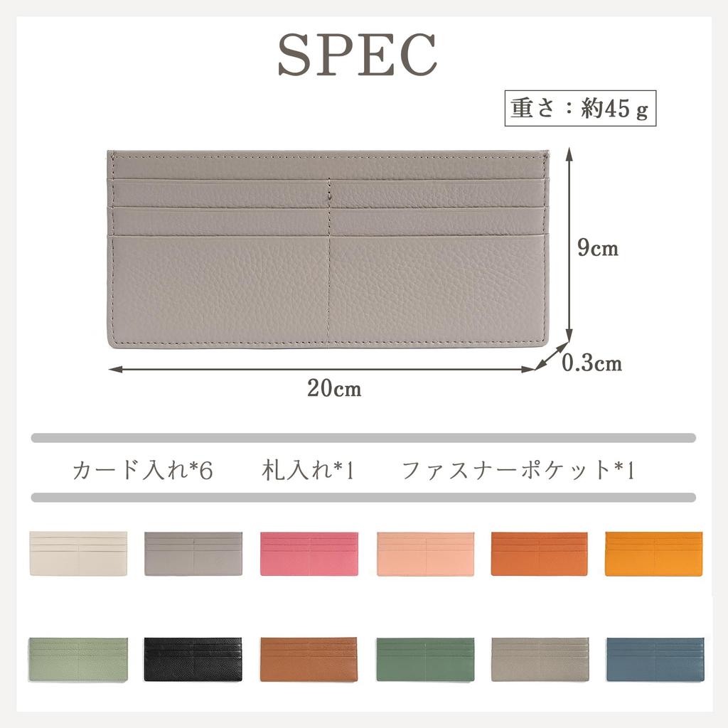 Slim Long Card Bill Genuine Popular Gift [imeetu] Women's Wallet, Ultra-Thin, Slots, Compartment, Leather, Casual, Simple, Travel, Slim, Lightweight,