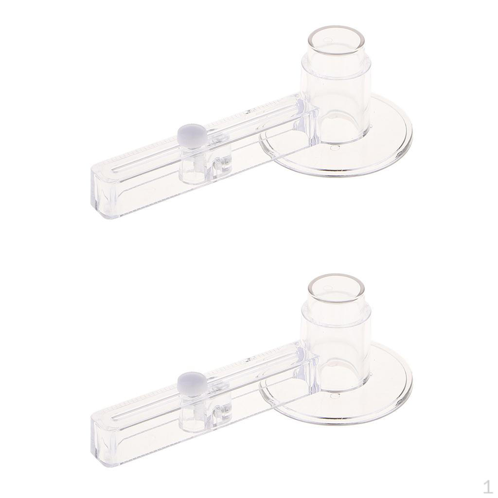 2 Pieces Acrylic Badge Circle Cutter Machine DIY Cutting 58mm Round