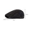 Denim Beret Women's Autumn Cap British Vintage Forward Cap Men's Newsboy Cap