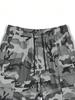 Men's Spring/Autumn Camouflage Retro High Street Casual Tapered Work Pants