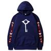 2025 Hell Inn Anime Printed Hoodie Women Men Casual Loose Harajuku Fashion Comfortable O-neck Long Sleeve Fleece Sweatshirts