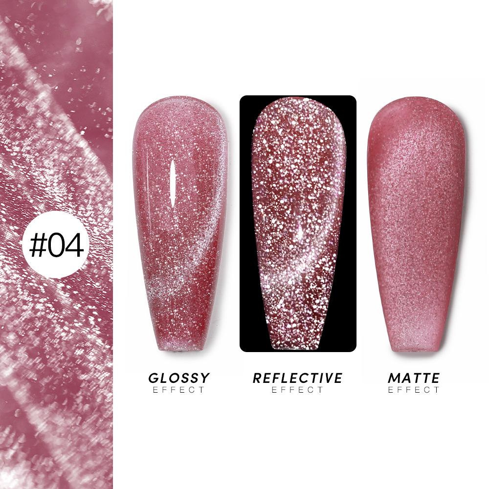 2024 Trendy 36-Color Cat Eye Nail Gel Set - Sparkly UV Gel for Salon Use