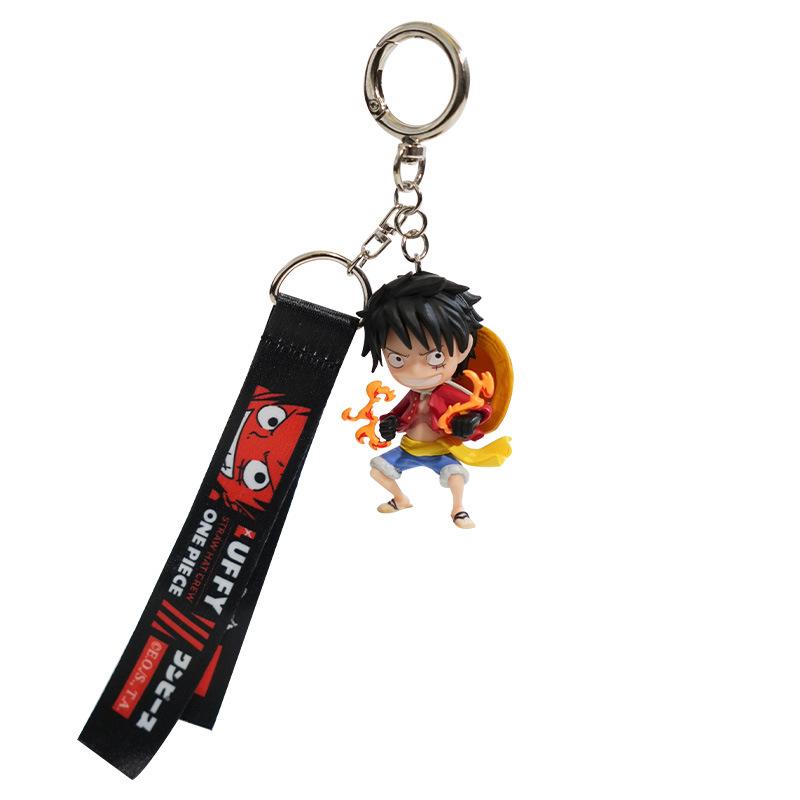 ONE PIECE series pendant blind box keychain cartoon animation character Luffy keychain backpack hanging jewelry