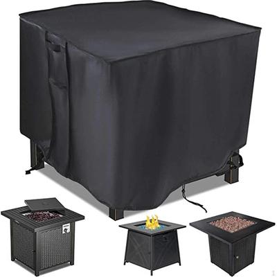 Fire Table Cover for Yard Use, Waterproof And Wind Resistant