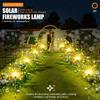 Outdoor Solar Fireworks Light 200 LEDs Solar Garden Lights Decorative Solar Lights for Garden Patio Lawn Christmas Decor Lamp