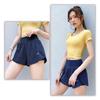 Yuoku Shorts with Sports Running Yoga Side Perfect for and the Gym M and Women's Built-in Pockets, Pants, Shorts, Underwear, One-Piece Leggings,