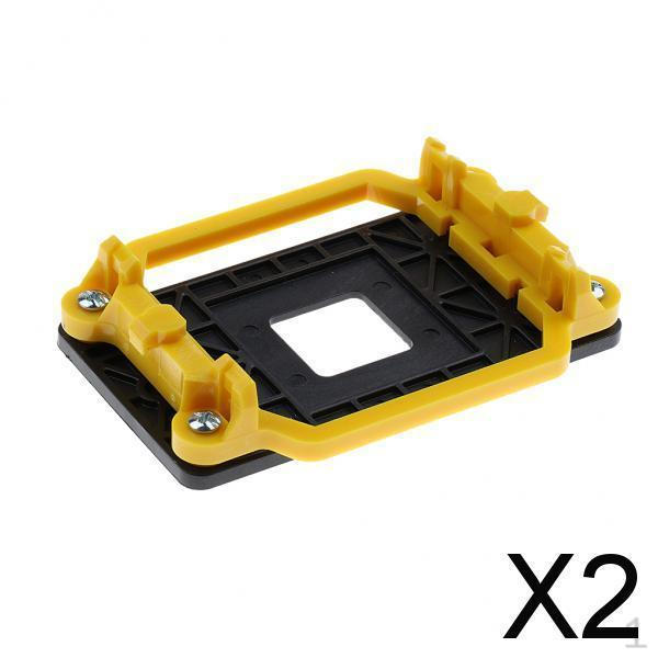 

2x Базовый кронштейн для крепления вентилятора для сокета + Желтый