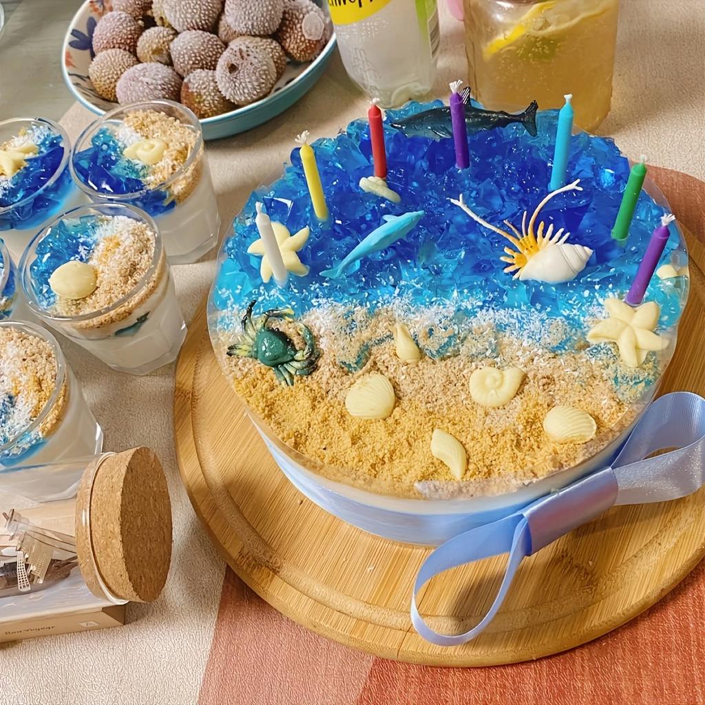 Conch Starfish Shell Silicone Mold Marine Life Handmade Decoration Chocolate Candy Cake Aromatherapy Plaster Mould