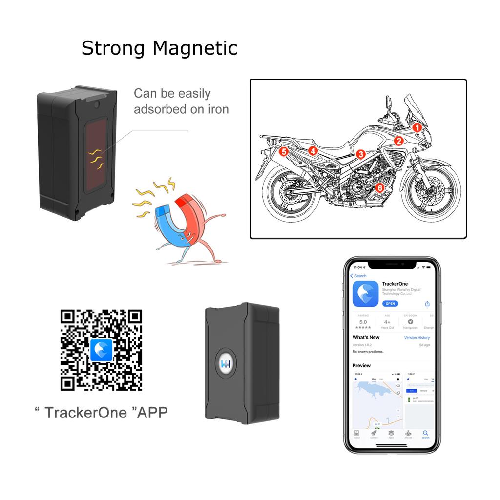 15 Days Long Last Car GPS Tracker Safe Fences No APN Setting Tracking Locator with First Use 20 Percent OFF Service Charge