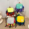 Fashionable Contrasting Color Canvas Backpacks For Boys And Girls Daily Outings