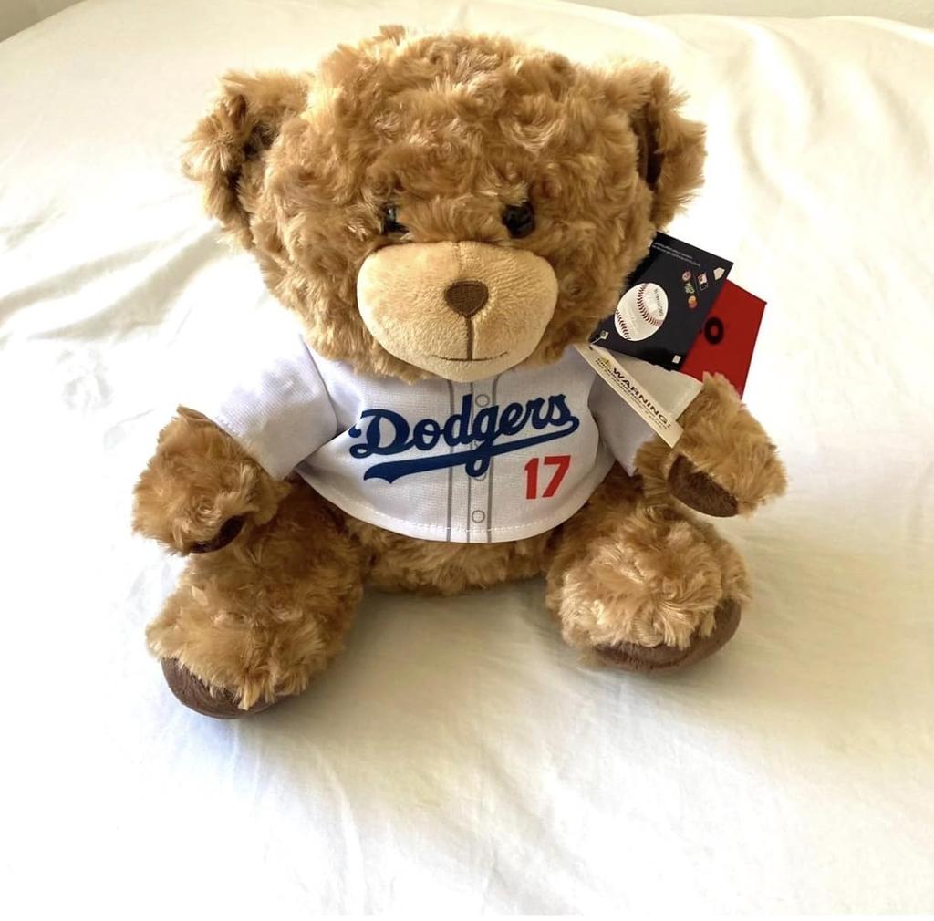 [International Exclusive] Shohei Ohtani Teddy Bear #17 Los Angeles Dodgers [Parallel Import]