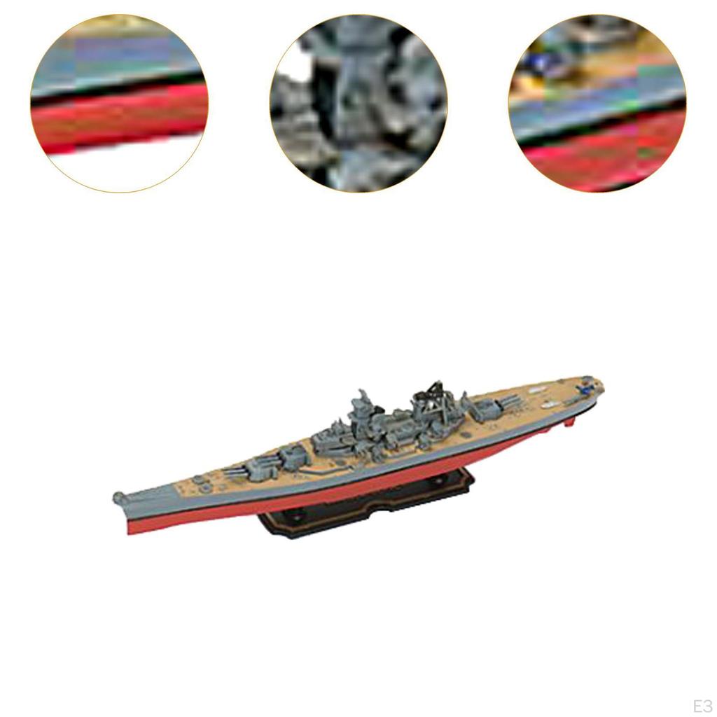 1/2000 Model Warships Ship Kits Building DIY Assembled Educational Toy Display Simulation