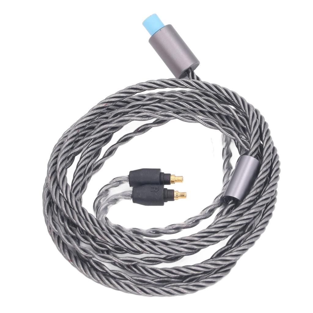 Replacement Sound Upgrade Cable 4 Core Silver Plated Copper with 3.5mm 2.5mm 4.4mm Plug for