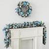 2026 Rattan Christmas Ring Wreaths for Window, Hotel, Mall & Event Decoration.