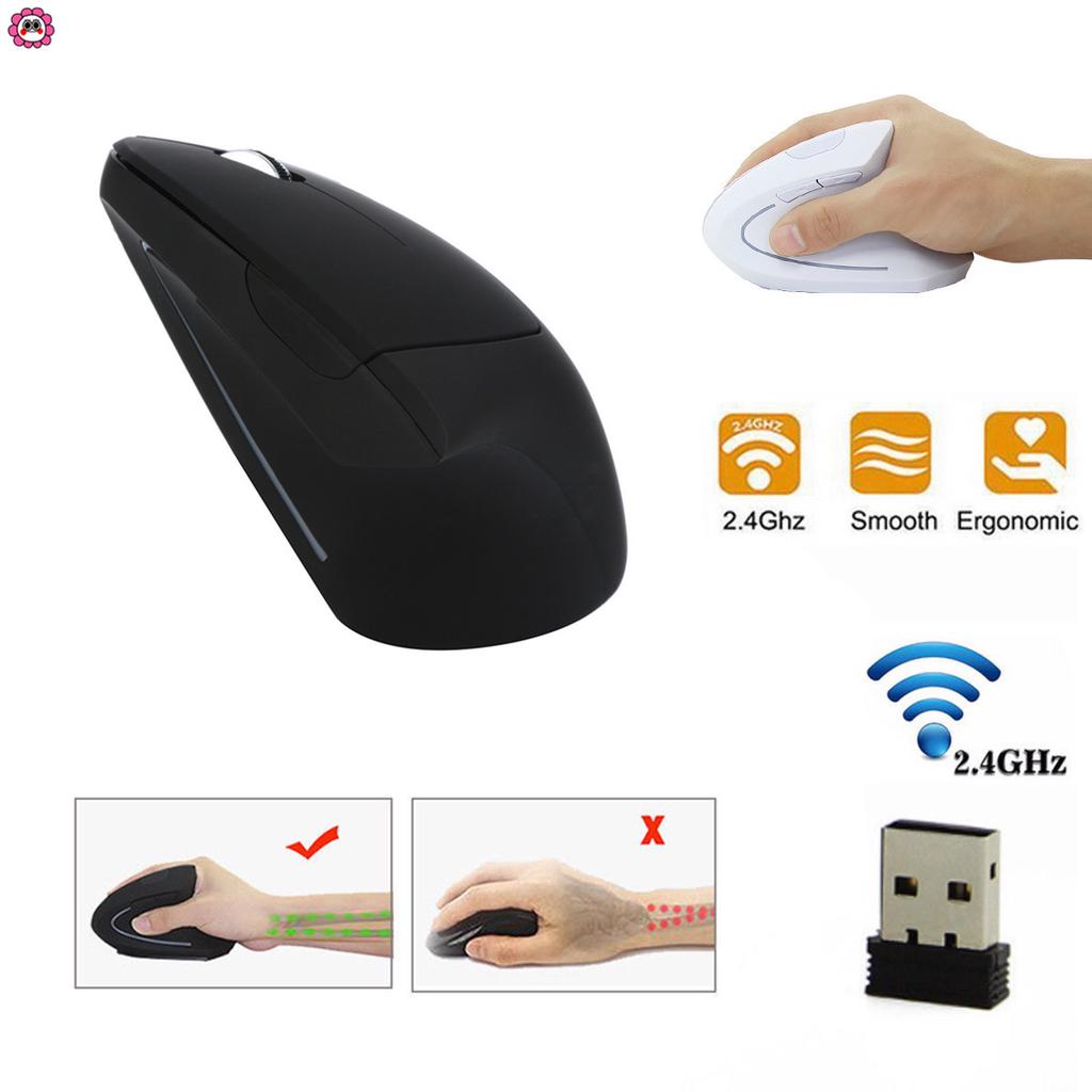 Geosynchronous Mouse Buy 2.4GHz Game Wireless Mouse Ergonomic Design Vertical Mouse 1600DPI ...