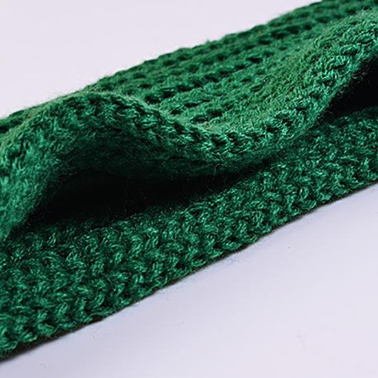 Herbst Winter Kinder Schal Einfarbig Stretch Dick Jungen Mädchen Schal Kältefest Damen Strickschal für Draußen