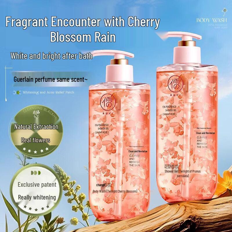 RUYI Petal Scented Shower Gel