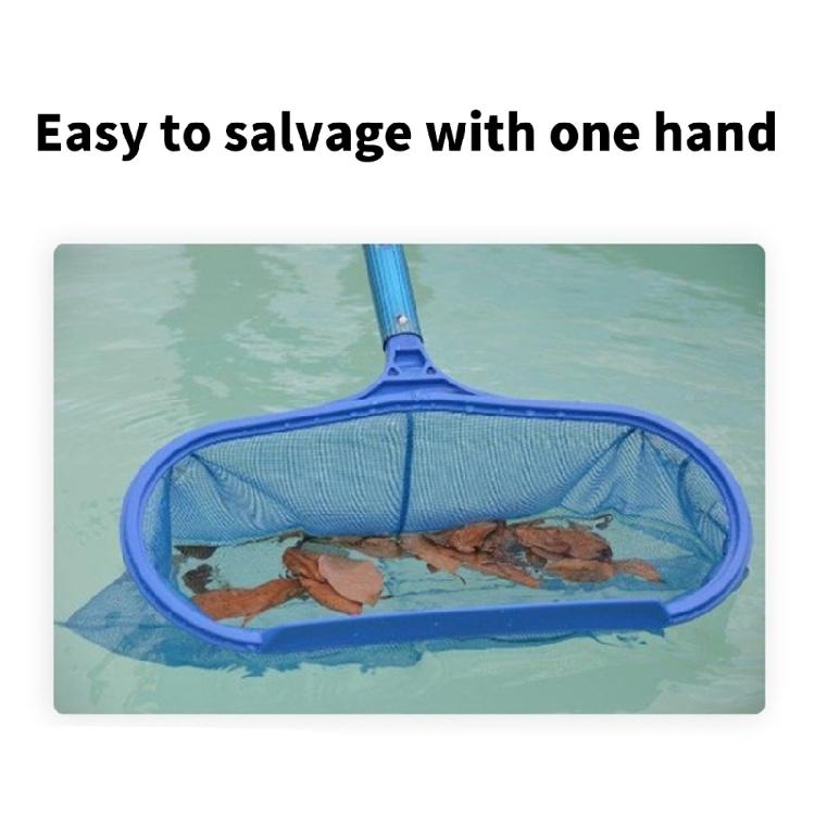 Raccoglitore di foglie per acque profonde Rete per piscina di grande capacità Strumento di pulizia piscina più profondo ed efficiente Rete per pulizia foglie stagno Durevole
