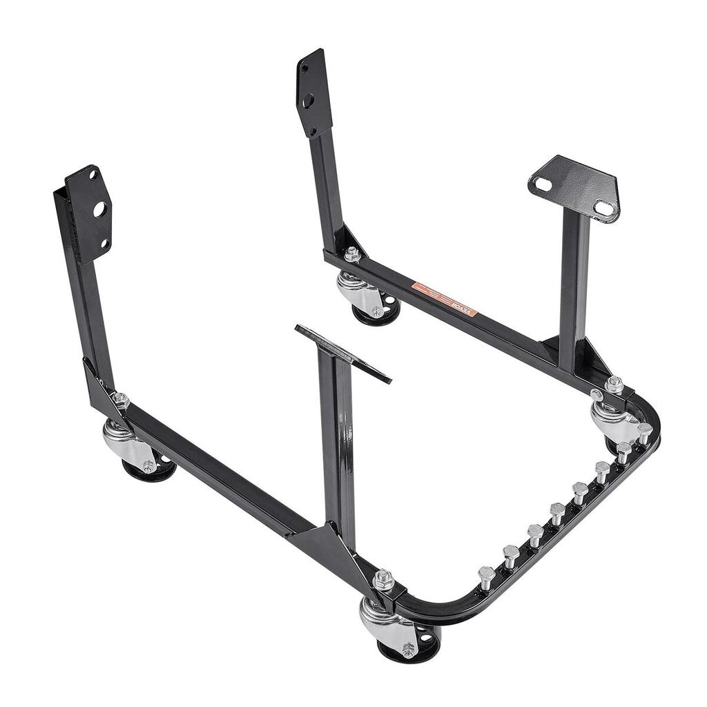 Engine Stand 750LBS/340KG Motor Hoist Dolly with 4-Caster Heavy-Duty Steel