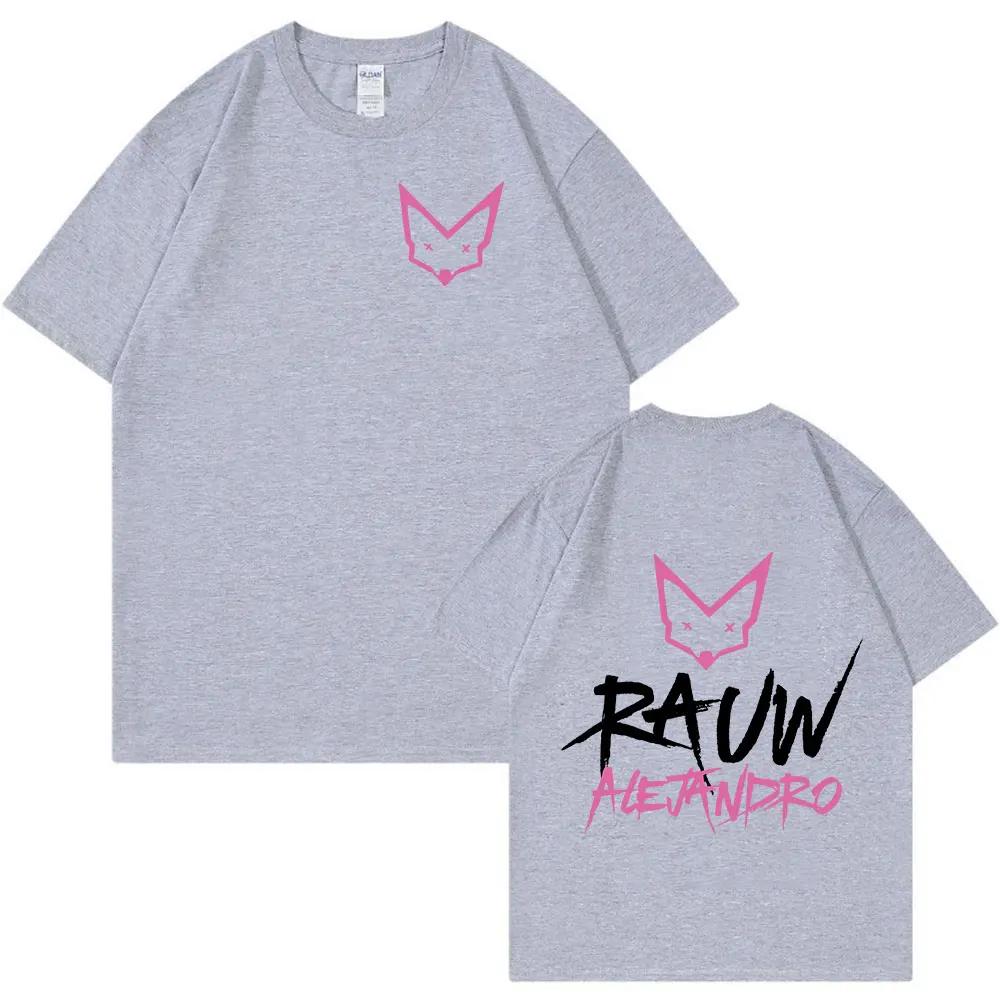 

Rauw Alejandro T Shirt Cartoon Print Kawaii Short Sleeve Tee Shirt Unisex Women Clothes 100 Cotton Casual ONeck Oversized Tshirt S
