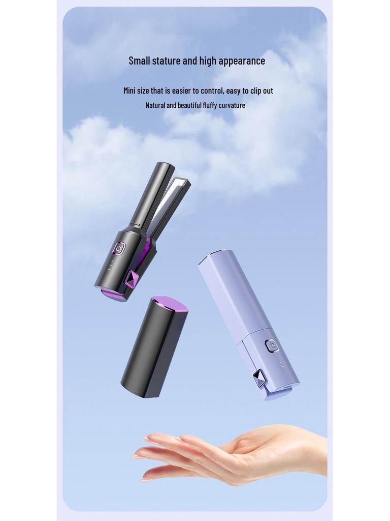Portable Mini USB Straightener & Curling Iron